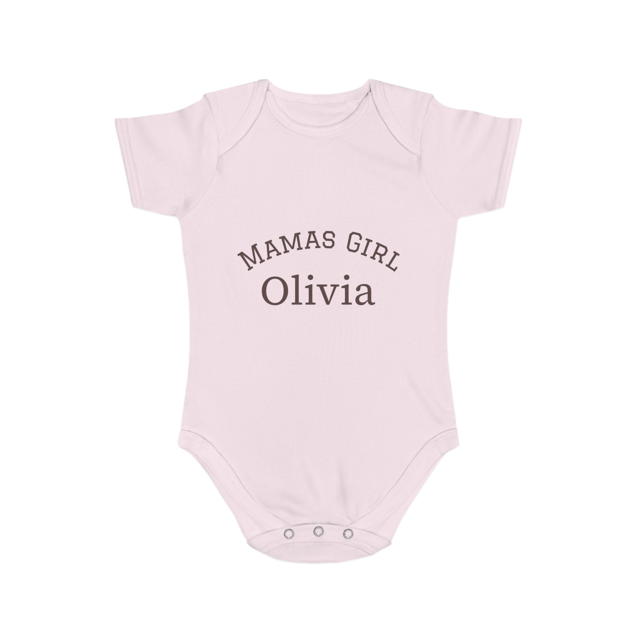 Personalised Short Sleeve Onesie