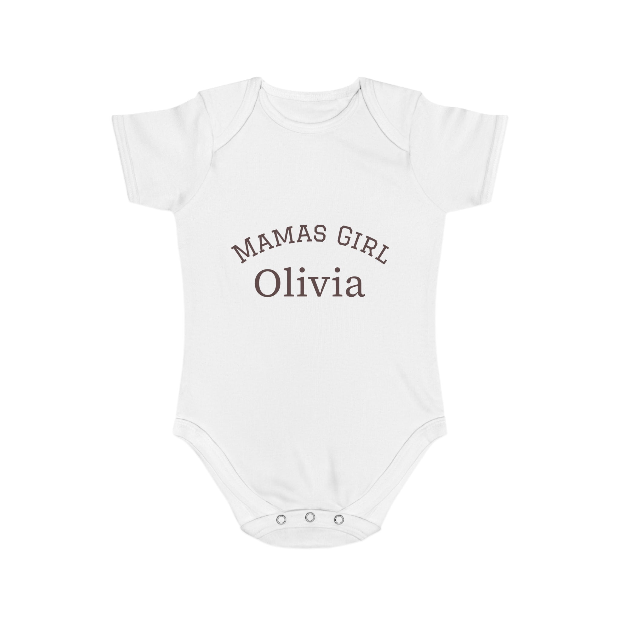 Personalised Short Sleeve Onesie