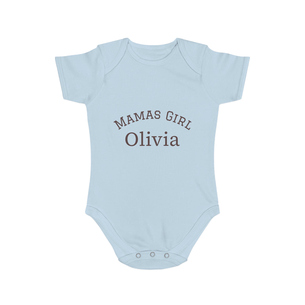 Personalised Short Sleeve Onesie